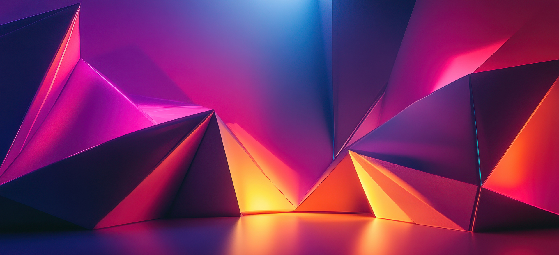 a colorful abstract background with a variety of shapes