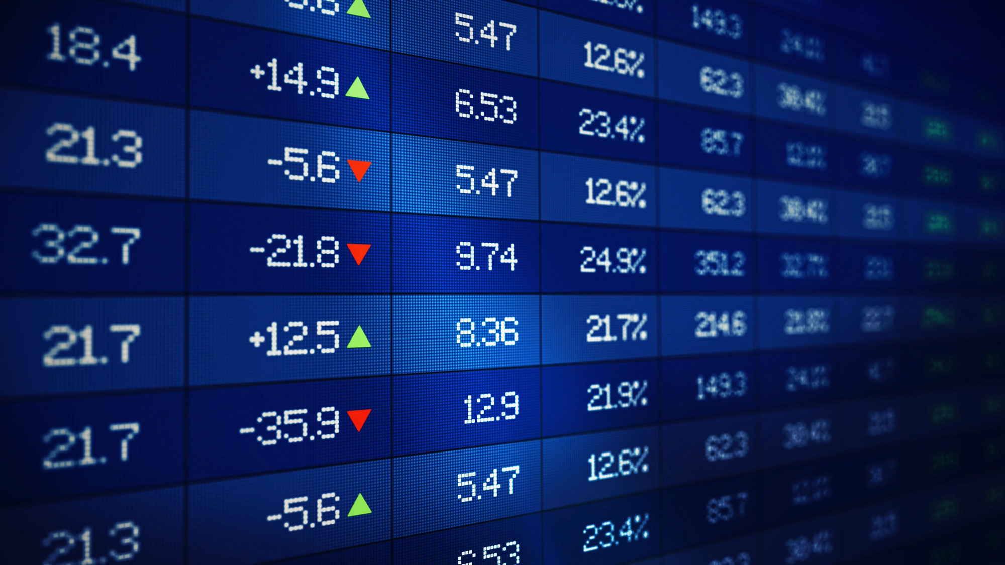 stock market exchange graph illustration