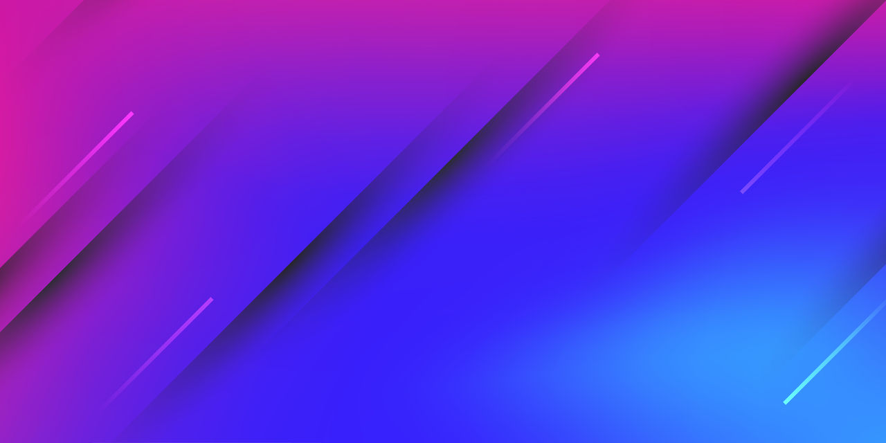 Minimal geometric blue pink background. Abstract illustration background.